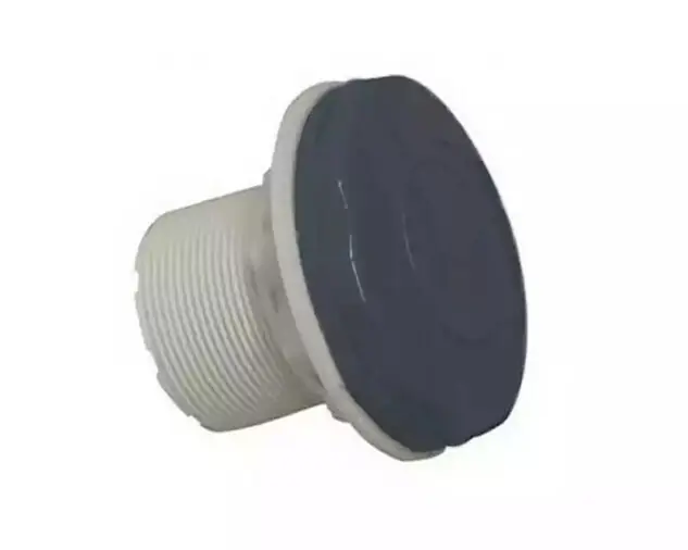 Prise balai grise anthracite pour piscine béton