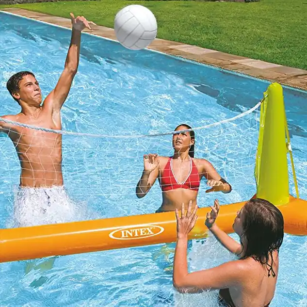 Jeu de volley de piscine
