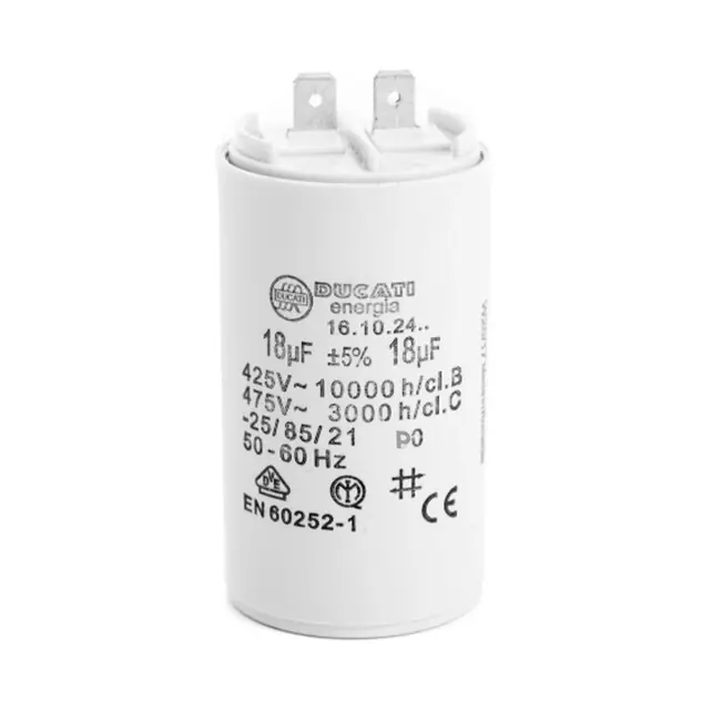Condensateur 18 µf pompe 1.5 cv à broche