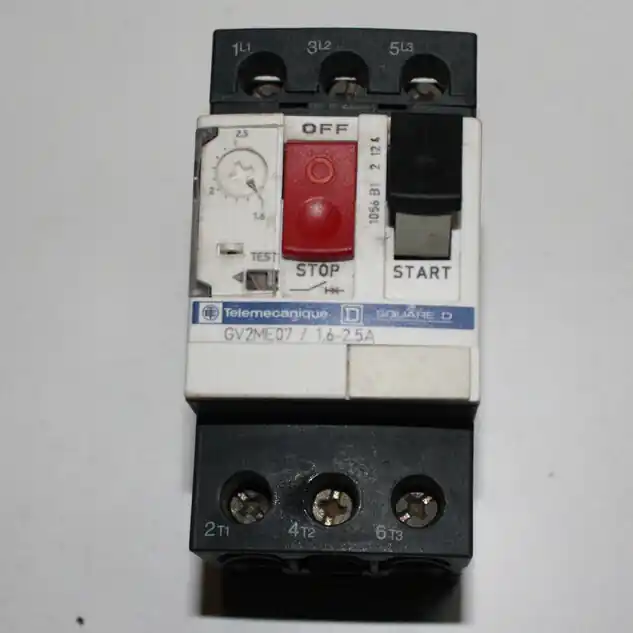 Disjoncteur moteur 1.6A 2.5A mono et tri