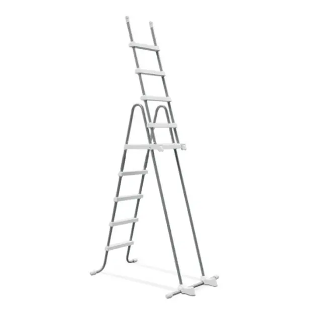 Échelle de sécurité avec plateforme et marches amovibles - Hauteur 122 cm