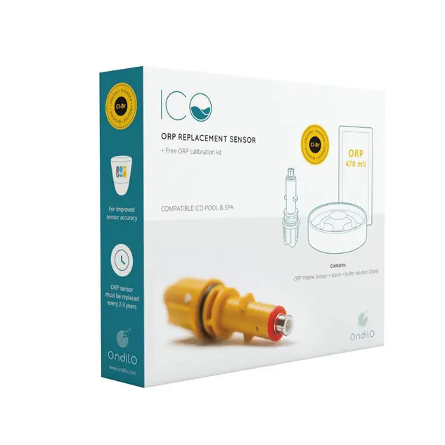 Capteur ORP Chlore brome (platine), surmoulé et twist & lock + kit calibration Ico