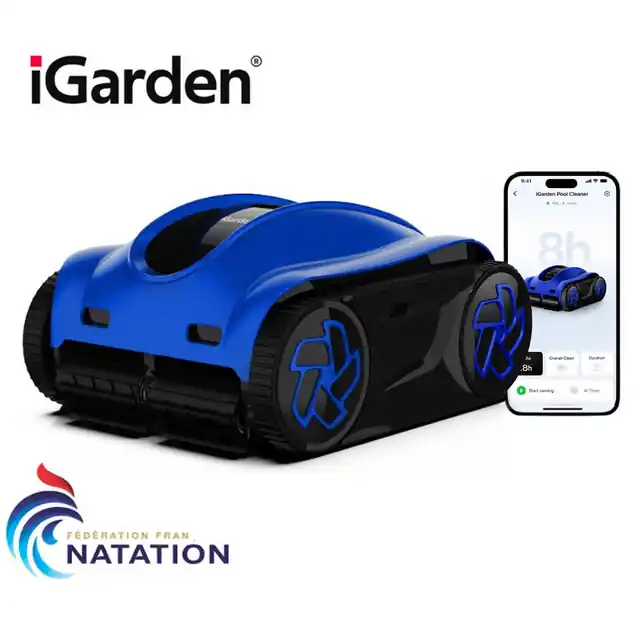 Robot piscine sans fil K80 By iGarden Pool Cleaner K Series