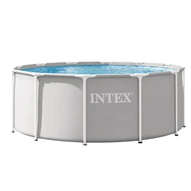 Piscine tubulaire ronde Prism Frame Intex Ø 3.66 x 1.22 m