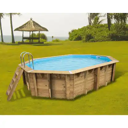 Piscine bois Ubbink Ocea 5,50 x 3,55 x h1,20m