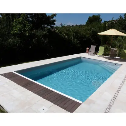 Volet piscine immergé moteur dans l‘axe