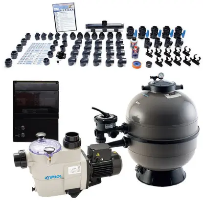 Kit de filtration complet pour piscine