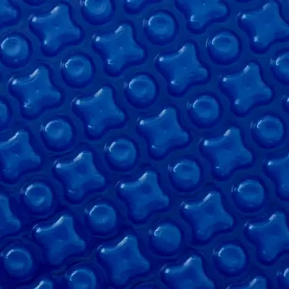 Bâche à bulles 500 microns Oxo bleue (bordée 4 côtés) au m2