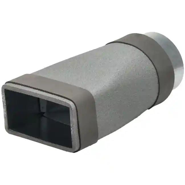 Thermoduct Reduzierstück 220x80 mm auf 160 mm Durchmesser