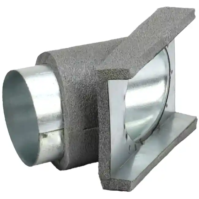 Thermoduct Déviation de 45 degrés 80 mm