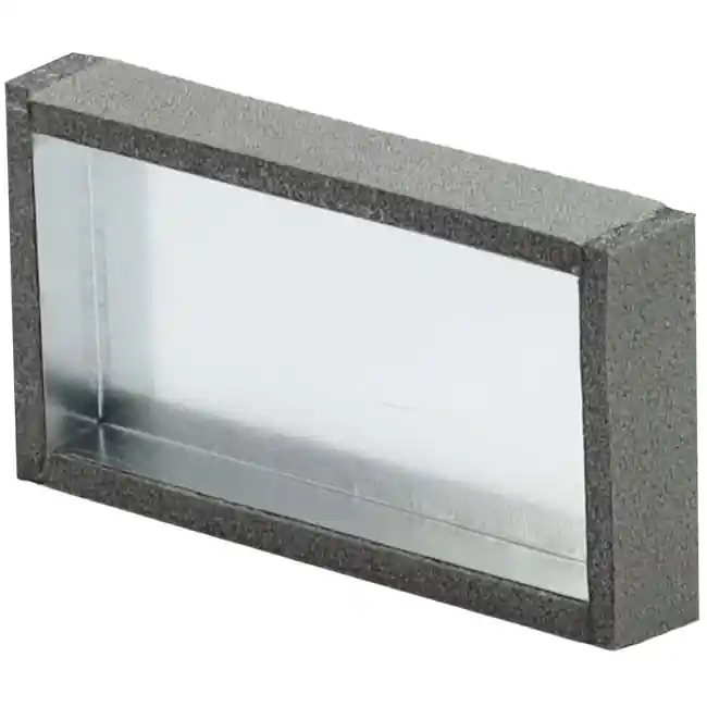 Couvercle isolé avec dimensions 220mm x 80 mm
