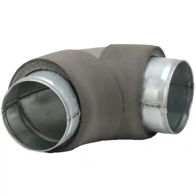Thermoduct Bogen Durchmesser 80 mm 90 Grad (nicht sicher)