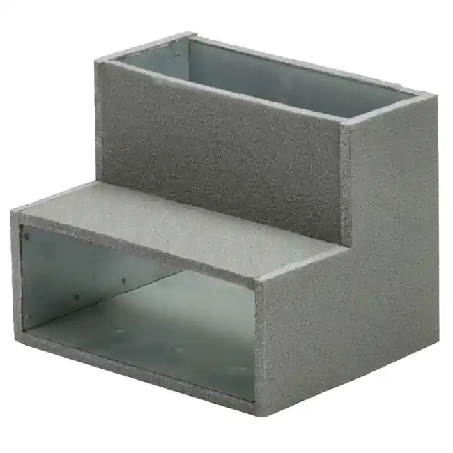 Thermoduct Einlaufbogen 90 Grad 220x80 mm vertikal