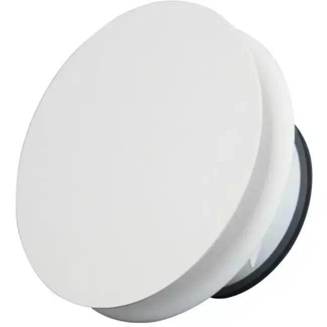 Bouche VMC Imaginair Ø 125mm - ressorts + anneau de montage - blanc