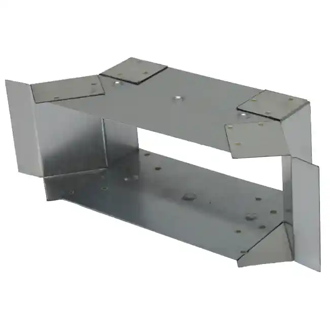 Raccordement latéral 220x80 mm pour tuyau d‘évacuation des fumées