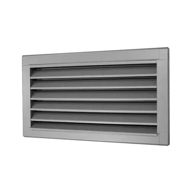 Grille extérieure B=400 x H=300 acier inoxydable - inox
