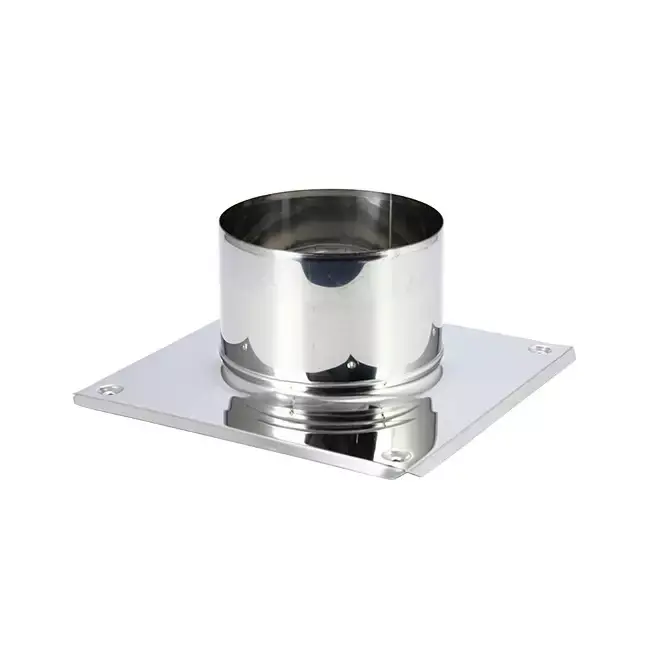 Solin de toit pour ventilateur GEK 150mm en acier inoxydable