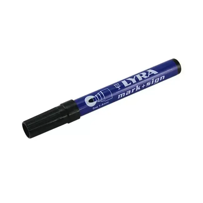 Stylo marqueur noir imperméable 1-4 mm (fin)