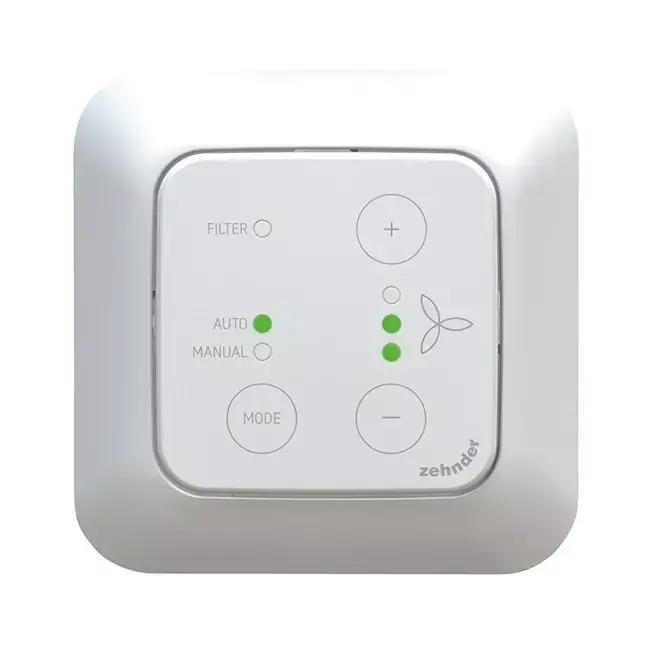 Panneau de commande Zehnder Stork ComfoSwitch C55 (ComfoAir Q)