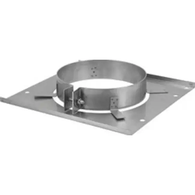 Support de plaque de sol pour tube de diamètre 80 mm I304