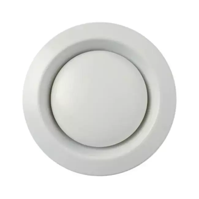 Bouche d‘extraction Zehnder métal 125 mm blanc - STB 2-125