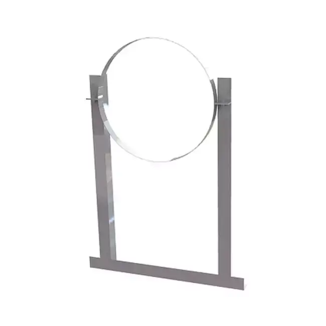 Support de toit en aluminium pour conduit rigide galvanisé diamètre 125 mm