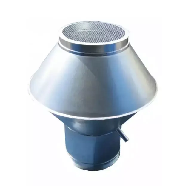 Capuchon déflecteur rond 250 mm (acier inoxydable / INOX)
