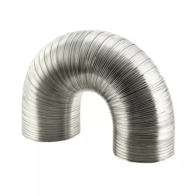 Tuyau de ventilation rigide en aluminium diamètre 150 mm longueur 3 mètre