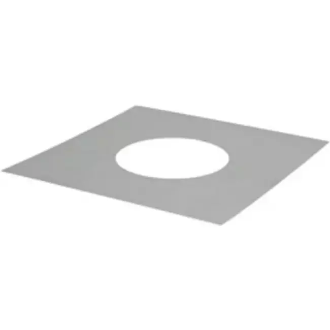 Abdeckplatte Durchmesser 150 mm quadratisch I304 (D0.6)