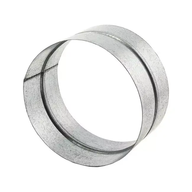 Raccord femelle pour raccords spiralés Ø 125 mm