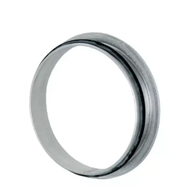 Jonction plate Ø 80 mm (90°) - Galvanisée