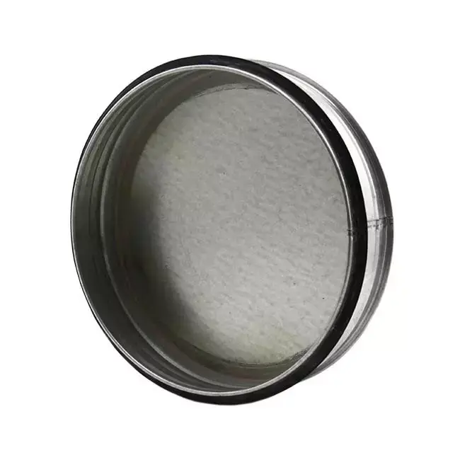 Couvercle spiralé Ø 80 mm pour conduit rigide galvanisé - Galvanisé