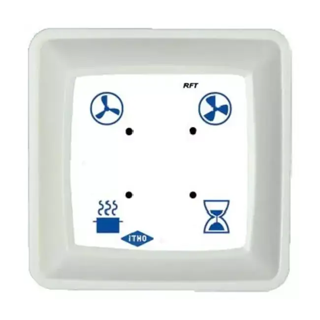 Émetteur sans fil RFT crème/blanc pour Demandflow ITHO (536-0146)