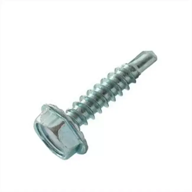 Vis à tôle 6,3 x 38mm - tête hexagonale - 250 pièces