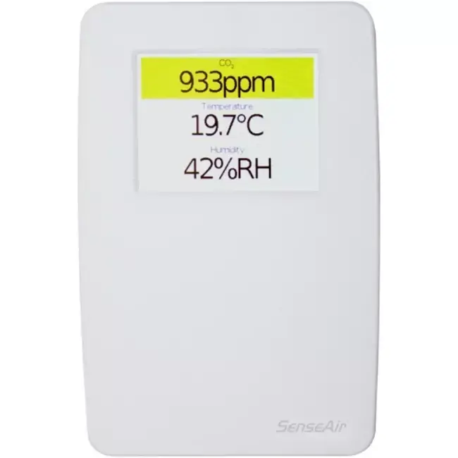 Senseair tSENSE CO2 - compteur de température et d‘humidité avec signal de sortie 0-10V