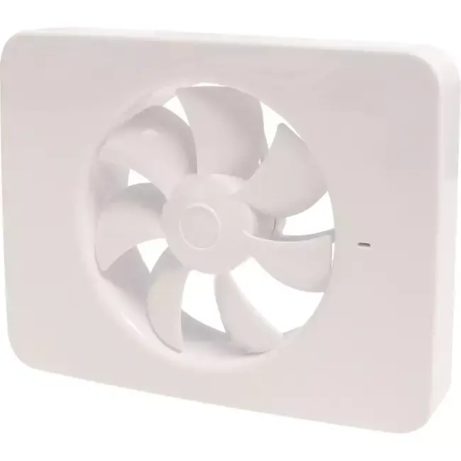 Vmc salle de bain Vent-Axia Lo-Carbon iQ de design plat Ø 100 - 125