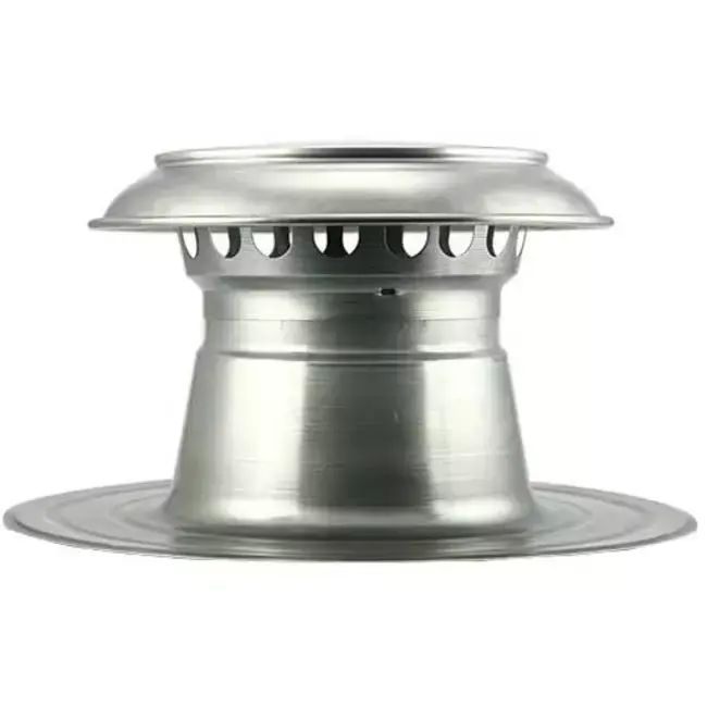 Ventilation de toit plat Vent-Alu 2000 à double paroi 315 mm