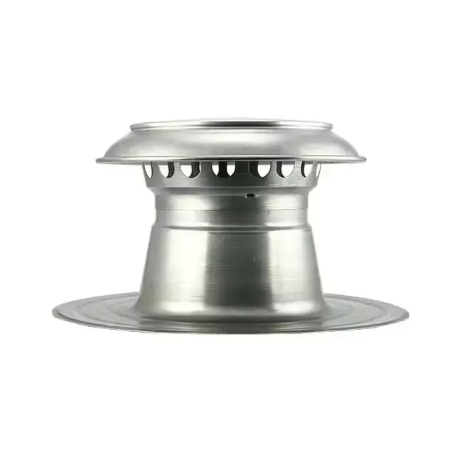 Ventilation de toit plat Vent-Alu 2000 à simple paroi 315 mm