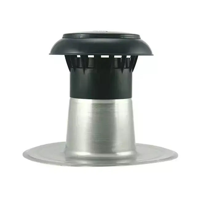 Aération pour toit plat avec capuchon en plastique Ø 90-100 mm
