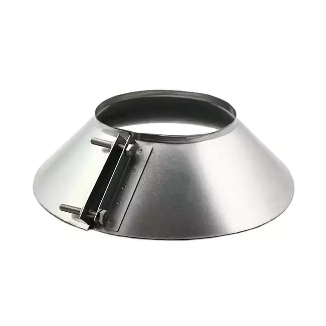 Collier anti-intempéries Ø 315 mm - collier anti-intempéries conduit rigide galvanisé
