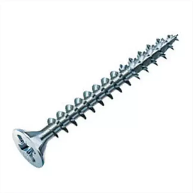 Vis à panneaux d‘aggloméré 4 x 40mm - tête cruciforme - Boîte de 200 pièces