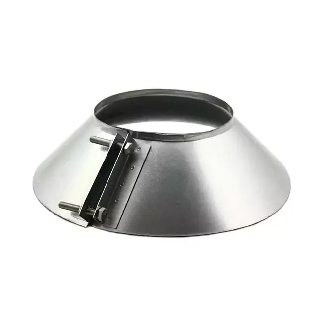 Collier anti-intempéries Ø 150 mm - collier anti-intempéries conduit rigide galvanisé