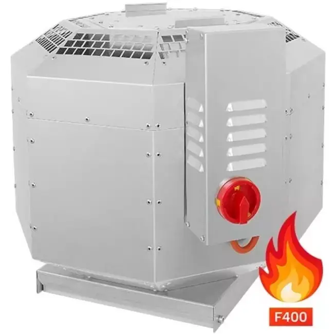 Ventilateur de toit isolé gaz de combustionafvoer - DVNI 355 D4 F4 30