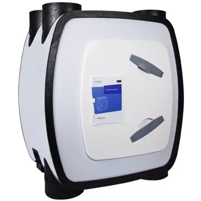 Récupérateur de chaleur HRU 350 ECO unit LR RFT Low-rise 350m3/h de Itho Daalderop - fiche européenne