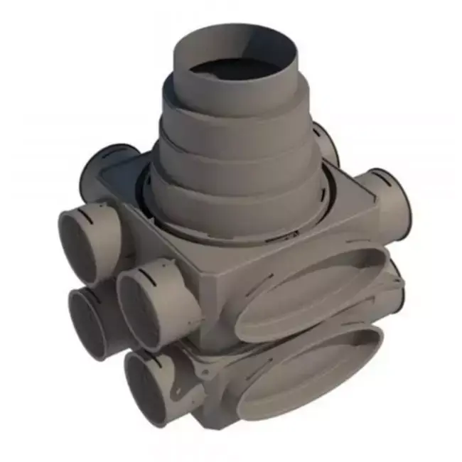 Caisson de distribution d‘air Ubbink DBOX 206V180VE - 12 connexions
