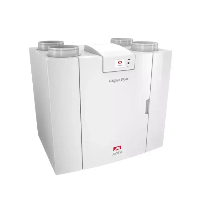 Ubbink VMC double flux unité murale Ubiflux Vigor W400 4/0 gauche