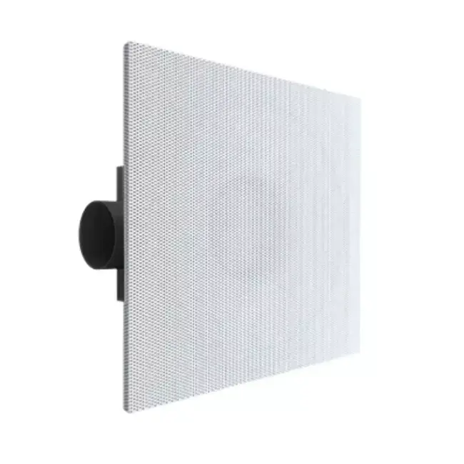 Diffuseur de plafond réglable et perforé pour soufflage 594x594 - raccordement latéral plénum isolé Ø 200 mm