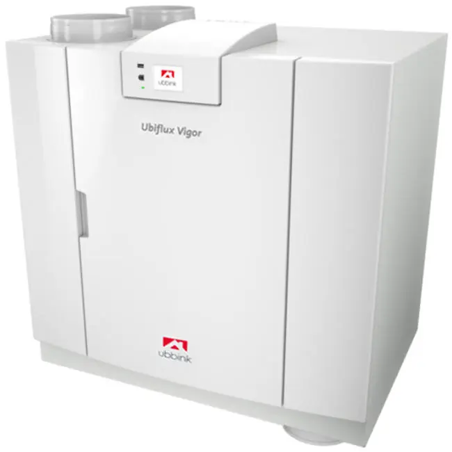 Ubbink VMC double flux unité murale Ubiflux Vigor W400 2/2 gauche
