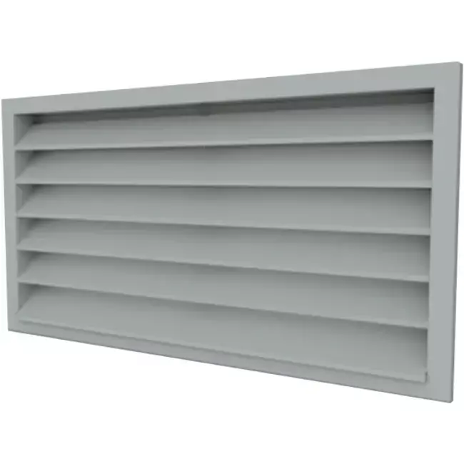 Grille murale extérieure en acier galvanisé 700x300