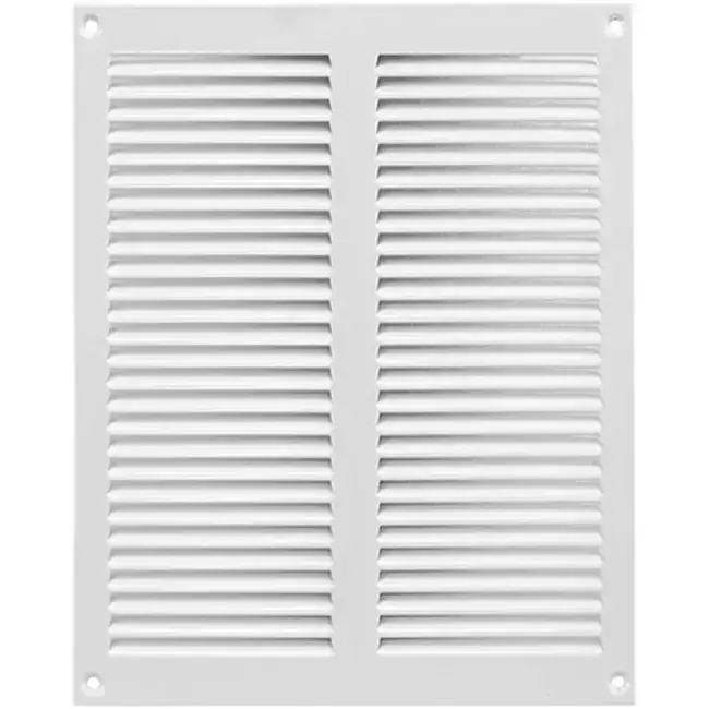 Grille métal 200 x 250 mm blanc - MR2025